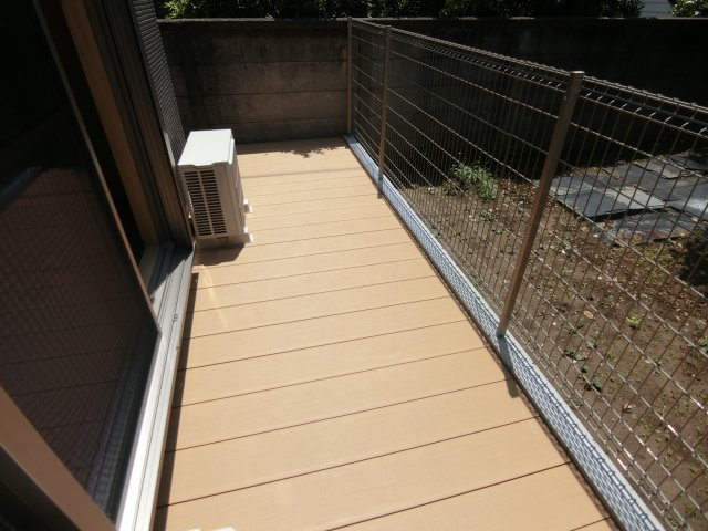 シエル木月のバルコニー