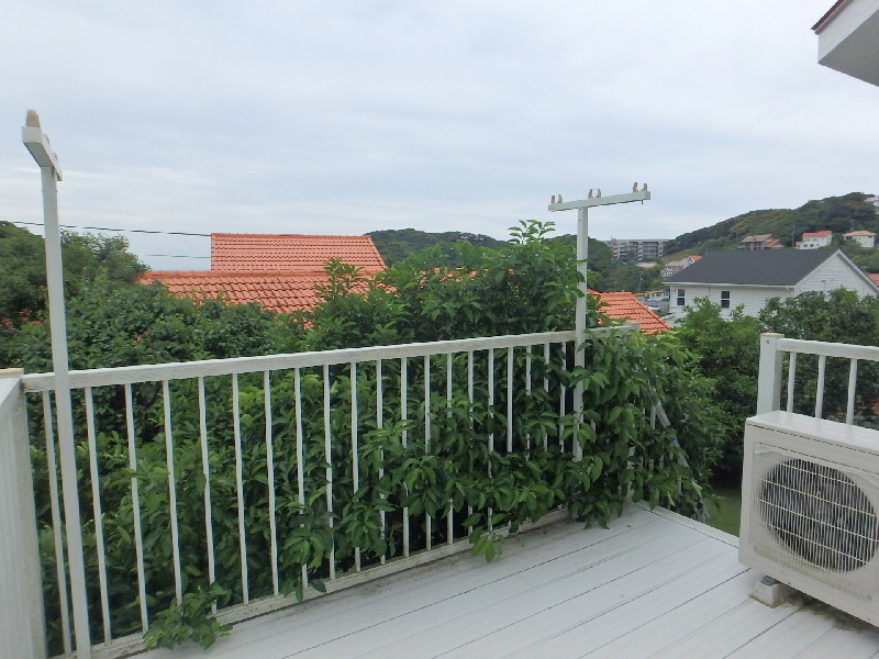 S1722H　碁石が浜分譲地中古住宅のバルコニー