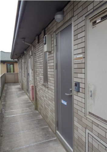 モーゲンコラージュのエントランス|エントランスです