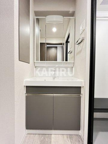 クレストコート堂島の洗面所