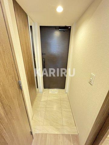 クレストコート堂島の玄関