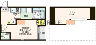 【間取り】 | クレインリーベン藤森
