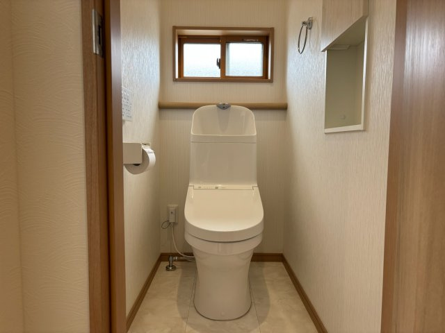 本庄市見福　令和3年築のトイレ