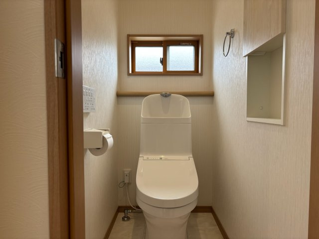 本庄市見福　令和3年築のトイレ