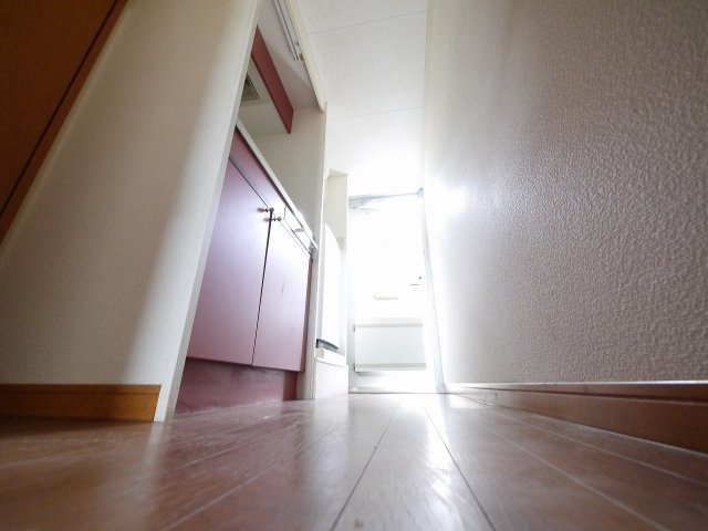 レオパレスＡｄｖａｎｃｅ富雄の玄関|収納もある玄関です