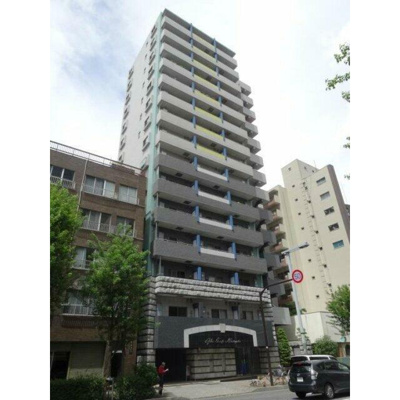 【外観】 | ガラ・グランディ西新宿 | 鉄骨鉄筋コンクリート造のがっちりとした建物。