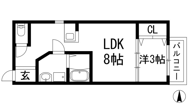 【間取り】 | ドエル小花