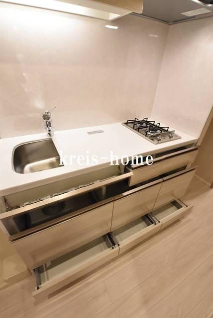 パークホームズ千代田淡路町のキッチン