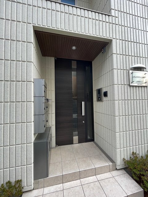 グレイスフィーユ経堂のエントランス|オートロック付きのエントランス