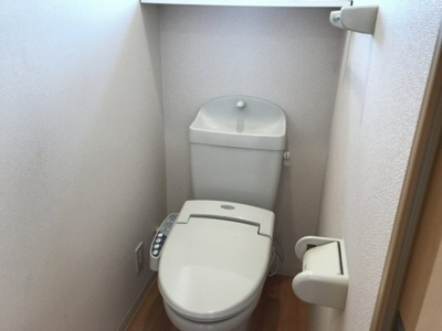 【トイレ】 | リースランド平出 Ｃ | 温水洗浄便座のトイレ