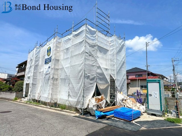 南西角地・JRと山陽２WAYアクセス可能・魚住町西岡　限定１棟の前面道路含む現地写真