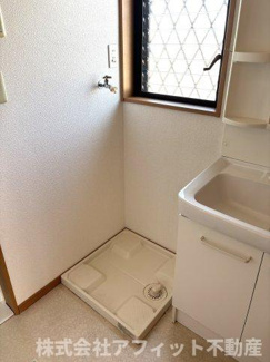 【その他】 | 神辺サンハイム | 室内洗濯機置場　