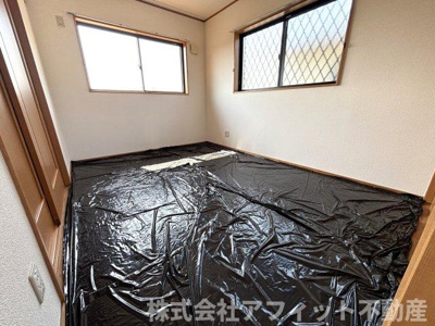 【寝室】 | 神辺サンハイム | 2Fの和室6帖　