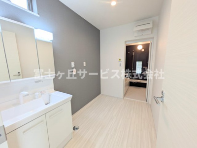 【脱衣所】 | 浜松市中央区文丘町 2期 新築一戸建て | 脱衣場です