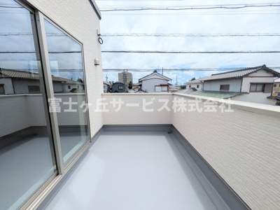 【バルコニー】 | 浜松市中央区文丘町 2期 新築一戸建て | バルコニーです