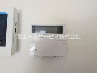 【セキュリティ】 | 浜松市中央区文丘町 2期 新築一戸建て | TV付インターホンです