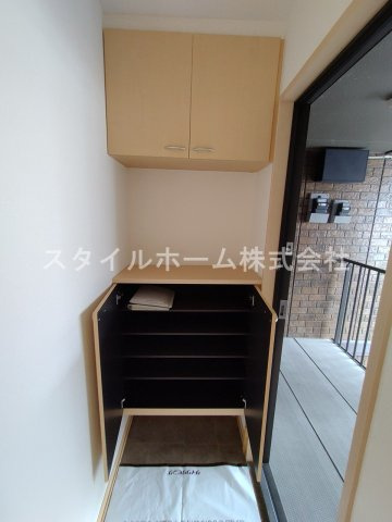 アムール財木屋Ｂの玄関