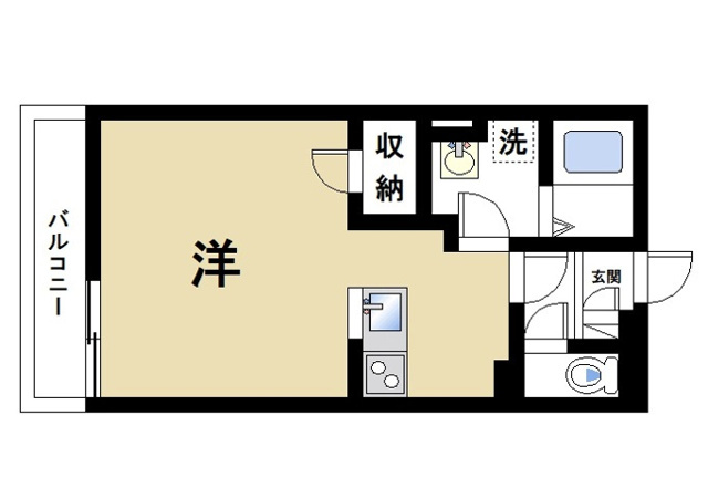 クレイノコミンチャーレドゥーエの間取り|広々とした洋室で趣味や休息が出来ます