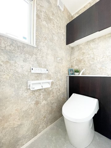 新築戸建・建売　郡山市安積町笹川のトイレ