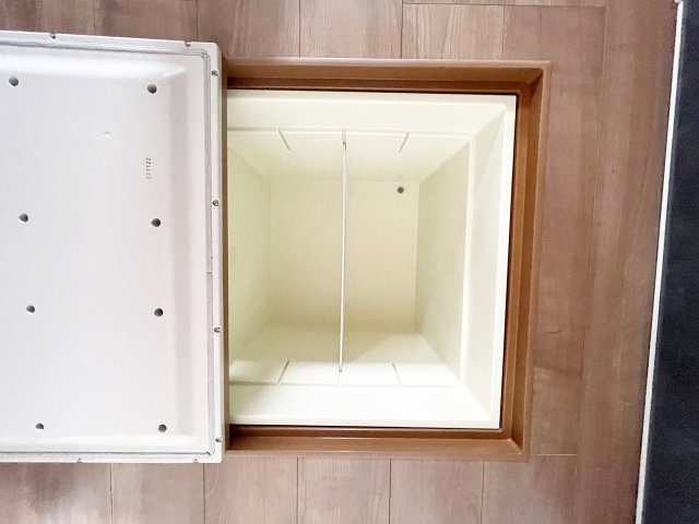 新築戸建・建売　郡山市安積町笹川の収納|【キッチン床下収納】