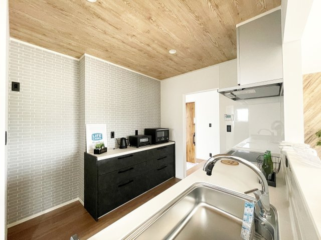 新築戸建・建売　郡山市安積町笹川のキッチン