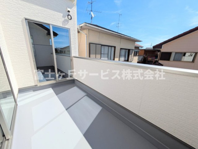 【バルコニー】 | 浜松市中央区葵西1丁目 2期 新築一戸建て | バルコニーです