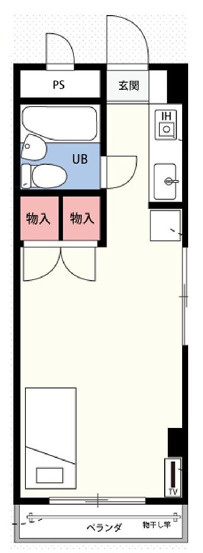 メゾンドオールの間取り