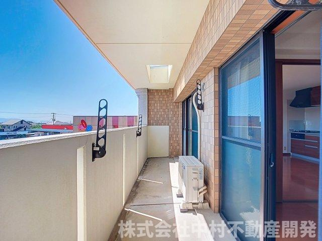 リバティヒルズきららのバルコニー