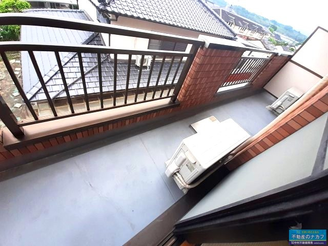 センチュリーハイツのバルコニー|※地震前の写真です