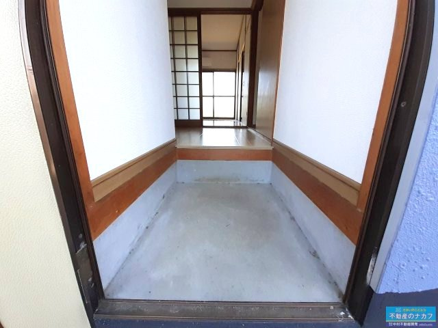 コーポ平岡の玄関|※地震前の写真です