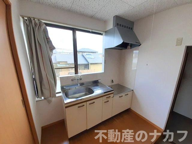 好再来アパートのキッチン