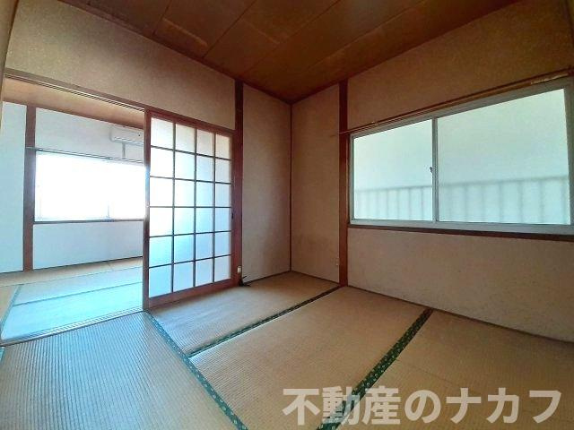 江河アパートの和室|※地震前の写真です