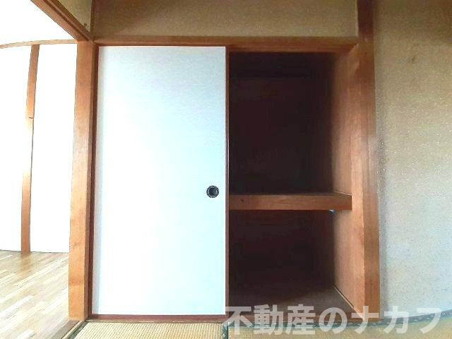 江河アパートの収納|※地震前の写真です