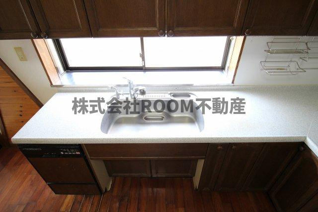 新馬場貸家のキッチン|使いやすいキッチンです