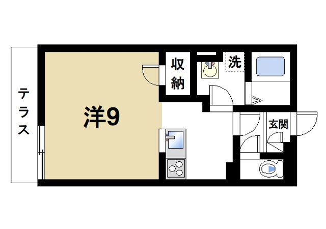 クレイノコミンチャーレドゥーエの間取り|広々とした洋室で趣味や休息が出来ます