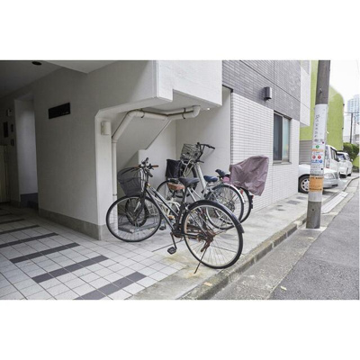 【その他共用部分】 | La fleche中野坂上 | 駐輪場完備。