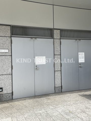 ジーニス大阪WEST棟のその他共用部分|敷地内ごみ置き場です