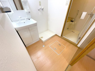 【洗面所】 | イプシロンC棟　415 | 嬉しい独立洗面台♪