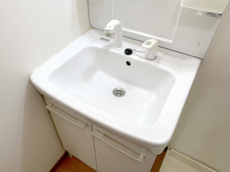 【洗面所】 | イプシロンC棟　415 | 嬉しい独立洗面台♪