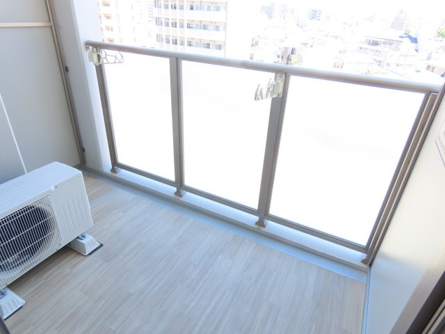 エスリードレジデンス大阪WESTのバルコニー