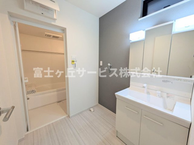 【脱衣所】 | 浜松市中央区新津町 2期 新築一戸建て | 脱衣場です