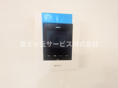 【セキュリティ】 | 浜松市中央区新津町 2期 新築一戸建て | TV付インターホンです