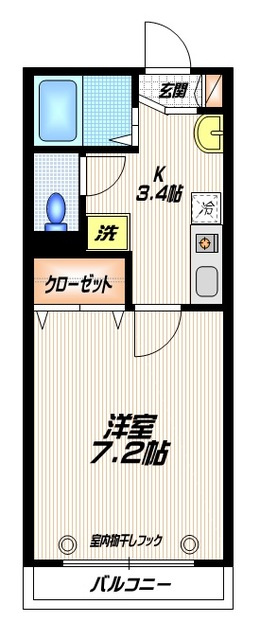 エクレール東糀谷ＥＡＳＴの間取り|★間取り図★