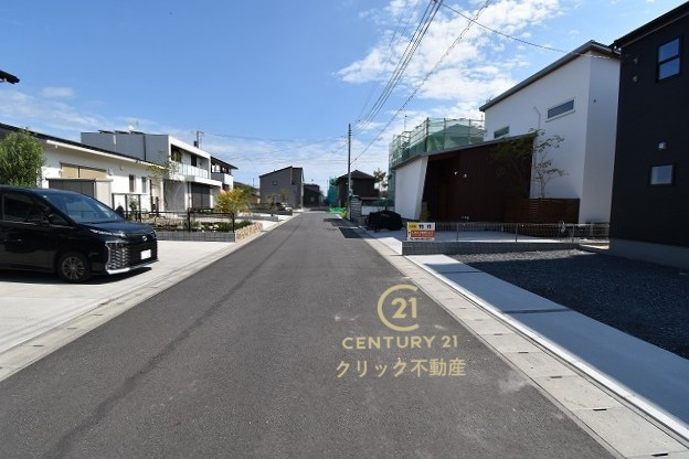 リーブルガーデン  ひたちなか東石川　第13　5の前面道路含む現地写真|現地撮影（2025年9月）