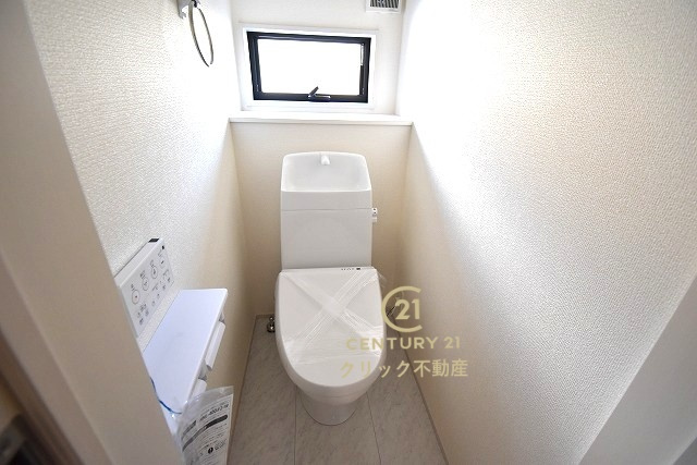 リーブルガーデン  ひたちなか東石川　第13　5のトイレ|１階と２階、２ヶ所に清潔なトイレ。
毎日使う空間と機能だから、いつまでも清潔なスペースであってほしいのがトイレです。