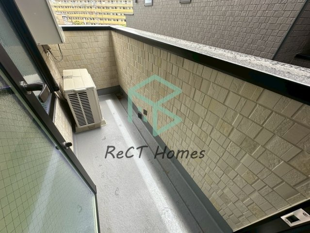 ボヌール英賀保駅前Ⅱのバルコニー