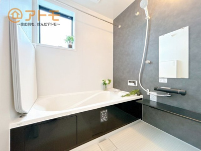 【浴室】 | 富士宮市山宮　新築戸建て　3号棟 | 清潔感のある浴室で毎日の疲れをリラックスさせましょう♪