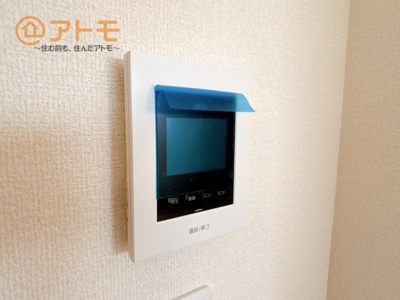 【防犯設備】 | 富士宮市山宮　新築戸建て　3号棟 | TVモニター付きインターホンは訪問者を確認することができ、防犯性に優れています♪