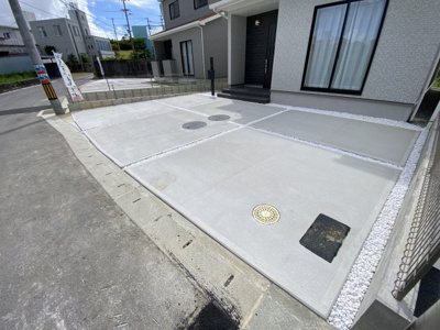 【駐車場】 | うるま市上江洲Ⅱ（全4棟）ラストB号棟 | B号棟　並列駐車3台可♪