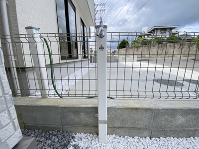 【設備】 | うるま市上江洲Ⅱ（全4棟）ラストB号棟 | B号棟　外水栓♪